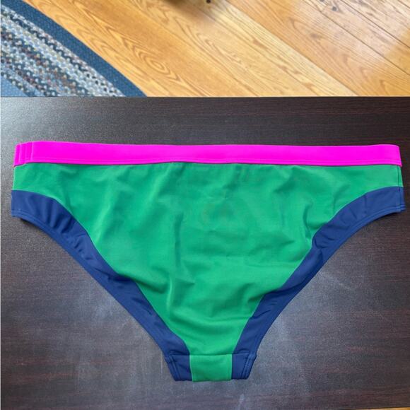 Boden Women’s Santorini Bikini Bottom Colorblock Swim bottom Size 14 - Picture 4 of 7